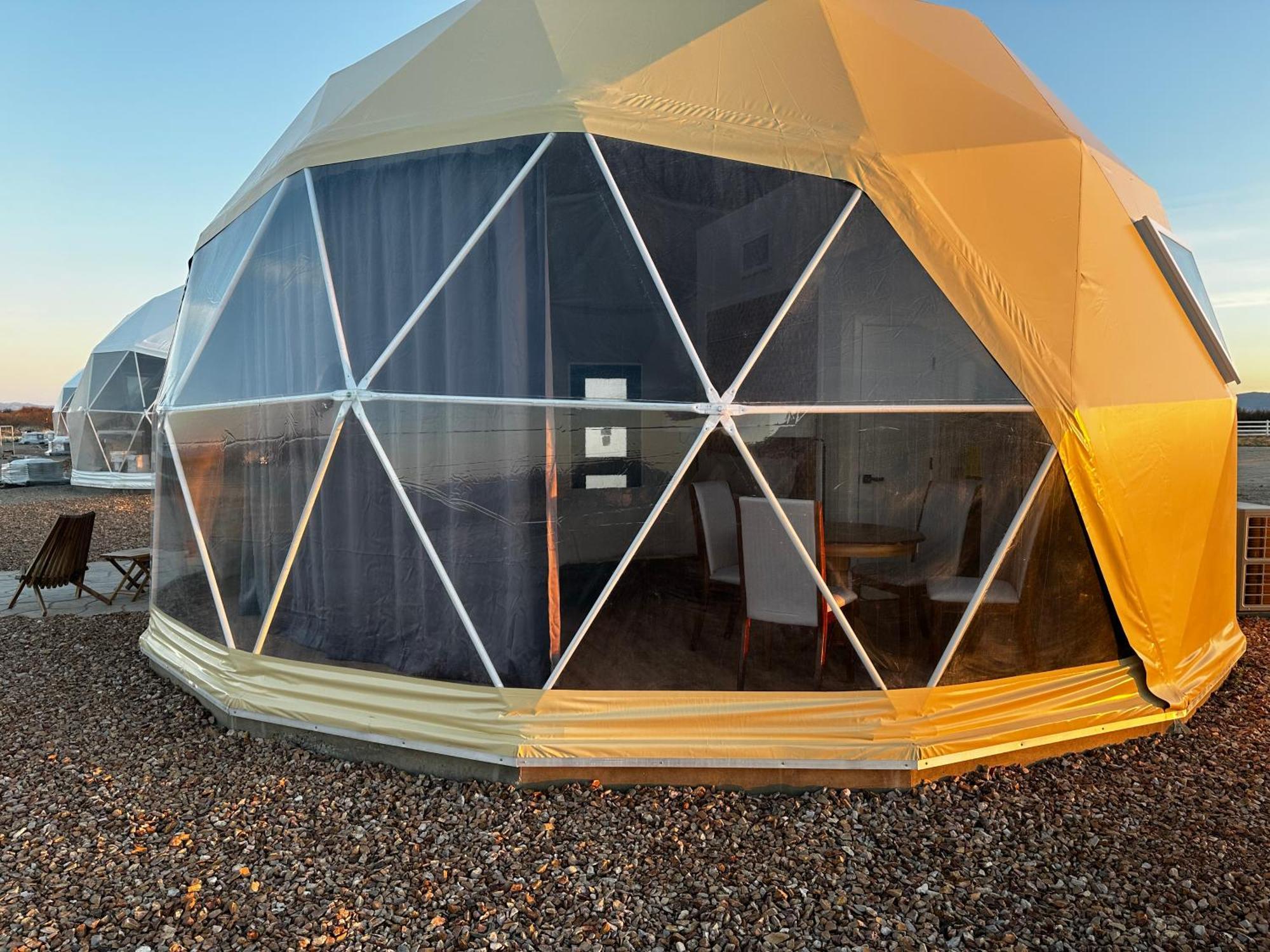 Вілла Nude Glamping Dome Віллкокс Екстер'єр фото